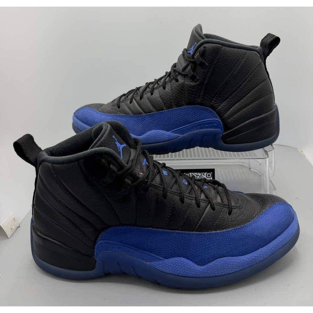 Nike Air Jordan 12 Retro Game Royal Black/Game Royal-Black 130690-014 Size 12